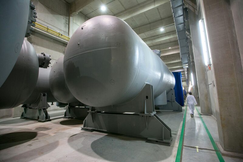 Após o desastre de Fukushima em 2011, a Alemanha prometeu abandonar todos os reatores nucleares Após o desastre de Fukushima em 2011, a Alemanha prometeu abandonar todos os reatores nucleares