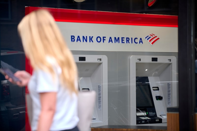 Una sucursal de Bank of America en Nueva York, EE.UU. Una sucursal de Bank of America en Nueva York, EE.UU.