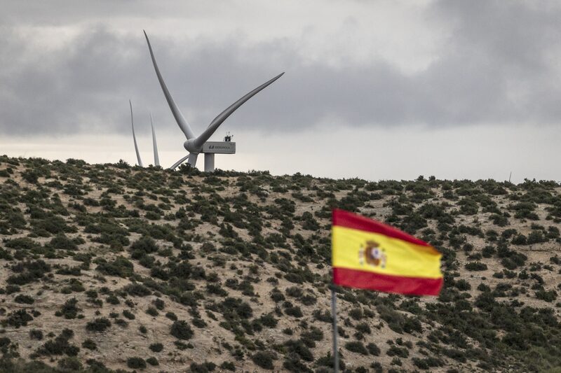 Spanish Energy Giant Iberdrola SA Wind Turbines Spanish Energy Giant Iberdrola SA Wind Turbines