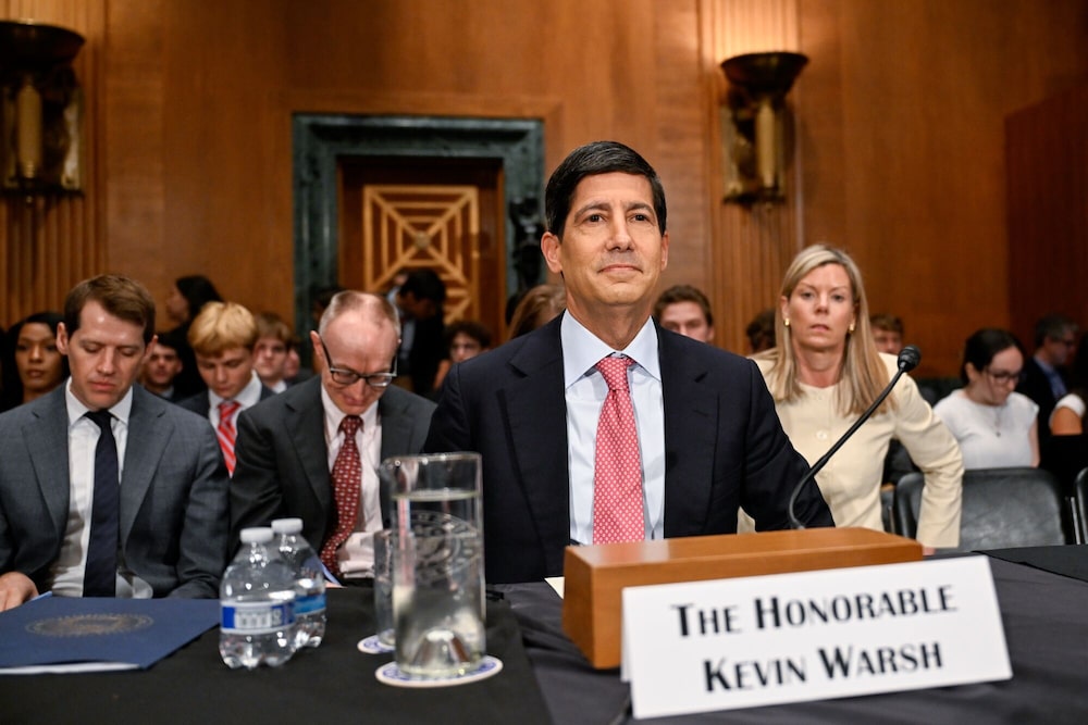 El presidente de la Reserva Federal, Kevin Warsh, durante una audiencia del Comité de Banca, Vivienda y Asuntos Urbanos del Senado en Washington el 15 de julio. El presidente de la Reserva Federal, Kevin Warsh, durante una audiencia del Comité de Banca, Vivienda y Asuntos Urbanos del Senado en Washington el 15 de julio.