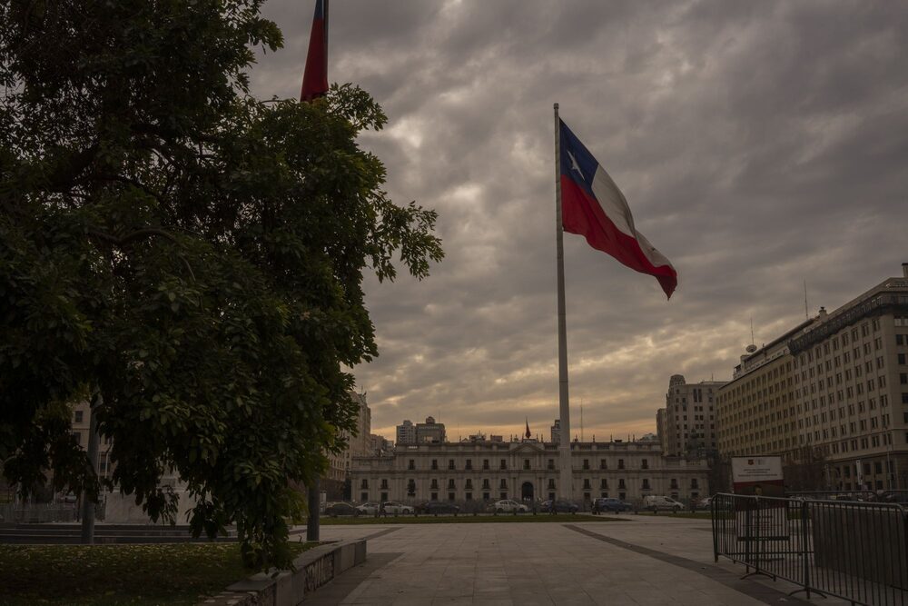 Palacio de la Moneda en Santiago de Chile, el miércoles 13 de julio de 2022. Palacio de la Moneda en Santiago de Chile, el miércoles 13 de julio de 2022.