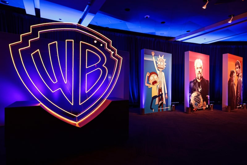 Logo de Warner Bros.
Fotógrafo: Dimitrios Kambouris/Getty Images Logo de Warner Bros.
Fotógrafo: Dimitrios Kambouris/Getty Images