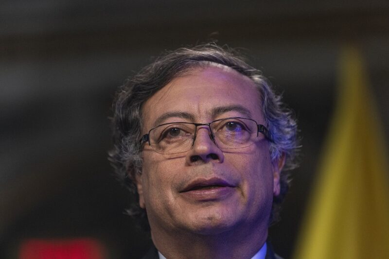 El presidente de Colombia, habla durante una entrevista de Bloomberg Television en Nueva York, EE. UU., el miércoles 21 de septiembre de 2022. El presidente de Colombia, habla durante una entrevista de Bloomberg Television en Nueva York, EE. UU., el miércoles 21 de septiembre de 2022.