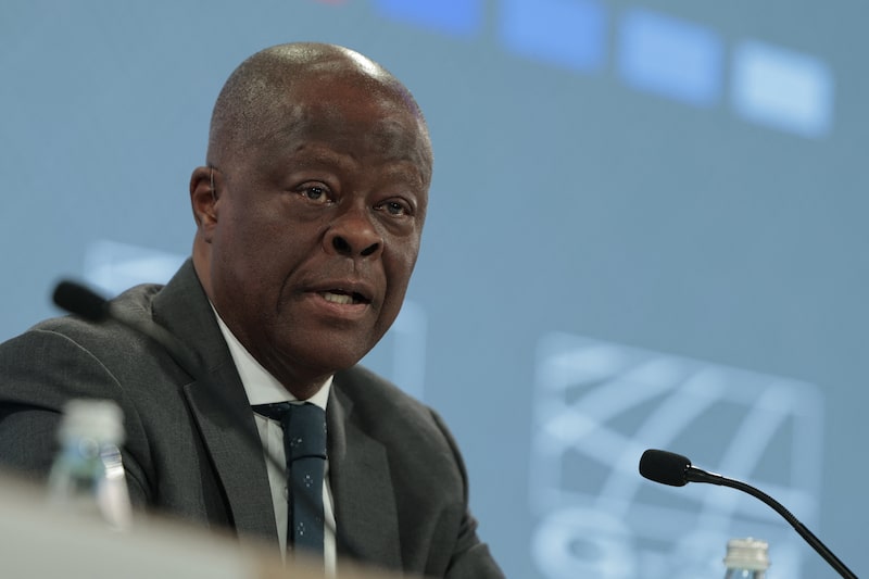 El ministro de Finanzas de Nigeria, Wale Edun, interviene durante una sesión informativa sobre el Grupo Intergubernamental de los Veinticuatro (G-24) en las reuniones de primavera de 2026 del FMI y el Grupo del Banco Mundial. El ministro de Finanzas de Nigeria, Wale Edun, interviene durante una sesión informativa sobre el Grupo Intergubernamental de los Veinticuatro (G-24) en las reuniones de primavera de 2026 del FMI y el Grupo del Banco Mundial.