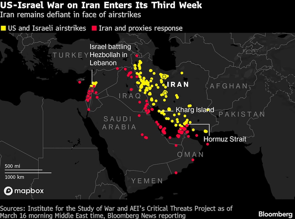 US-Israel War on Iran Enters Its Third Week | Iran remains defiant in face of airstrikes US-Israel War on Iran Enters Its Third Week | Iran remains defiant in face of airstrikes