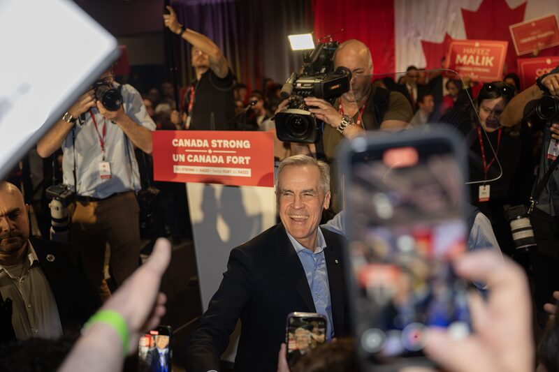 El Partido Liberal de Canadá gana las elecciones y otorga el mandato a Mark Carney. El Partido Liberal de Canadá gana las elecciones y otorga el mandato a Mark Carney.