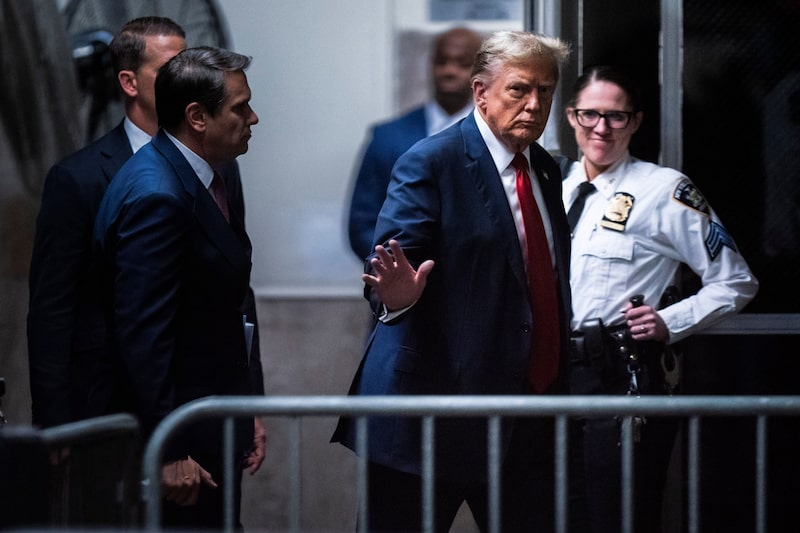 Es el primer exmandatario en la historia de Estados Unidos en enfrentarse a la justicia penal Es el primer exmandatario en la historia de Estados Unidos en enfrentarse a la justicia penal