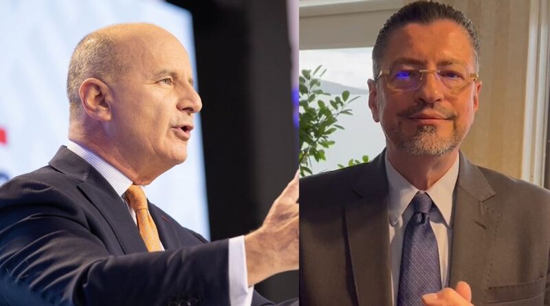 José María Figueres y Rodrigo Chaves José María Figueres y Rodrigo Chaves