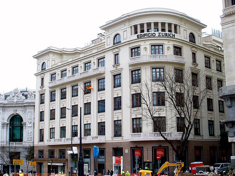 Edificio Zurich, Madrid España Edificio Zurich, Madrid España