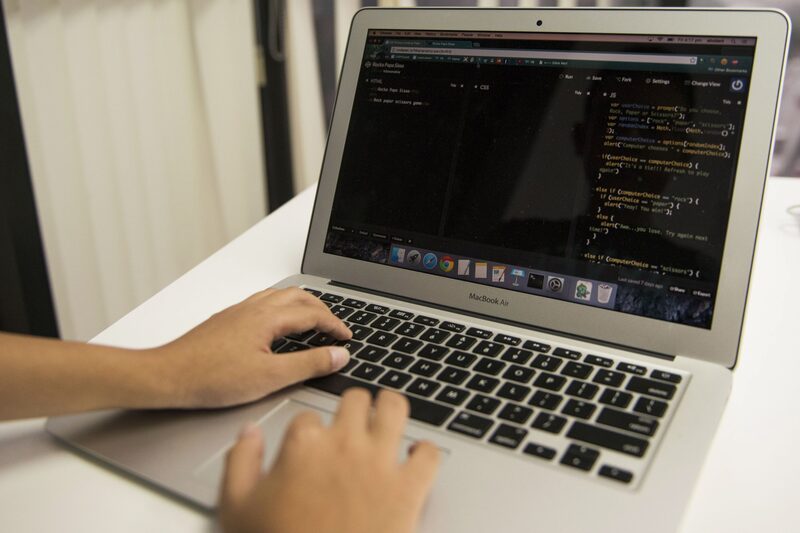 Imagen de una Macbook Air Imagen de una Macbook Air