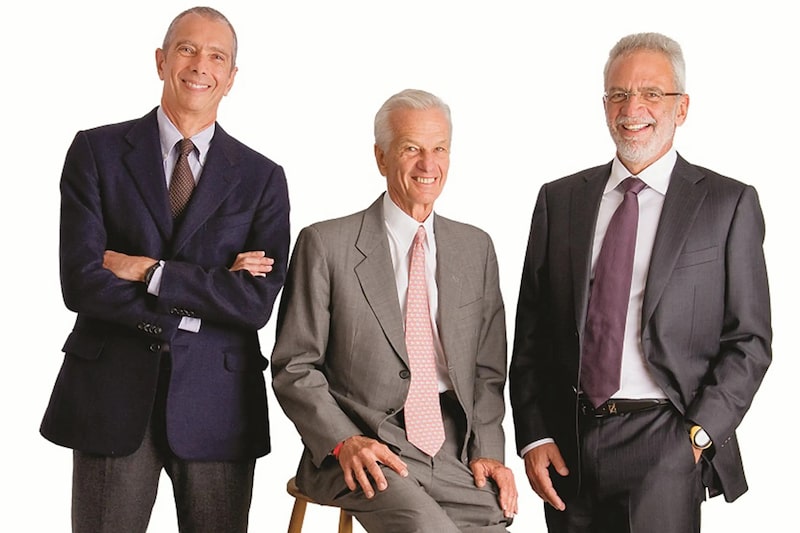 A partir da esq., Carlos Alberto Sicupira, Jorge Paulo Lemann e Marcel Telles, que são os principais acionistas da Americanas (Divulgação) A partir da esq., Carlos Alberto Sicupira, Jorge Paulo Lemann e Marcel Telles, que são os principais acionistas da Americanas (Divulgação)