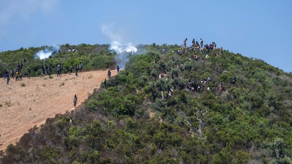 Segundo intento de cruzar Ceuta desde Marruecos fracasa ante preparación de las autoridades Segundo intento de cruzar Ceuta desde Marruecos fracasa ante preparación de las autoridades