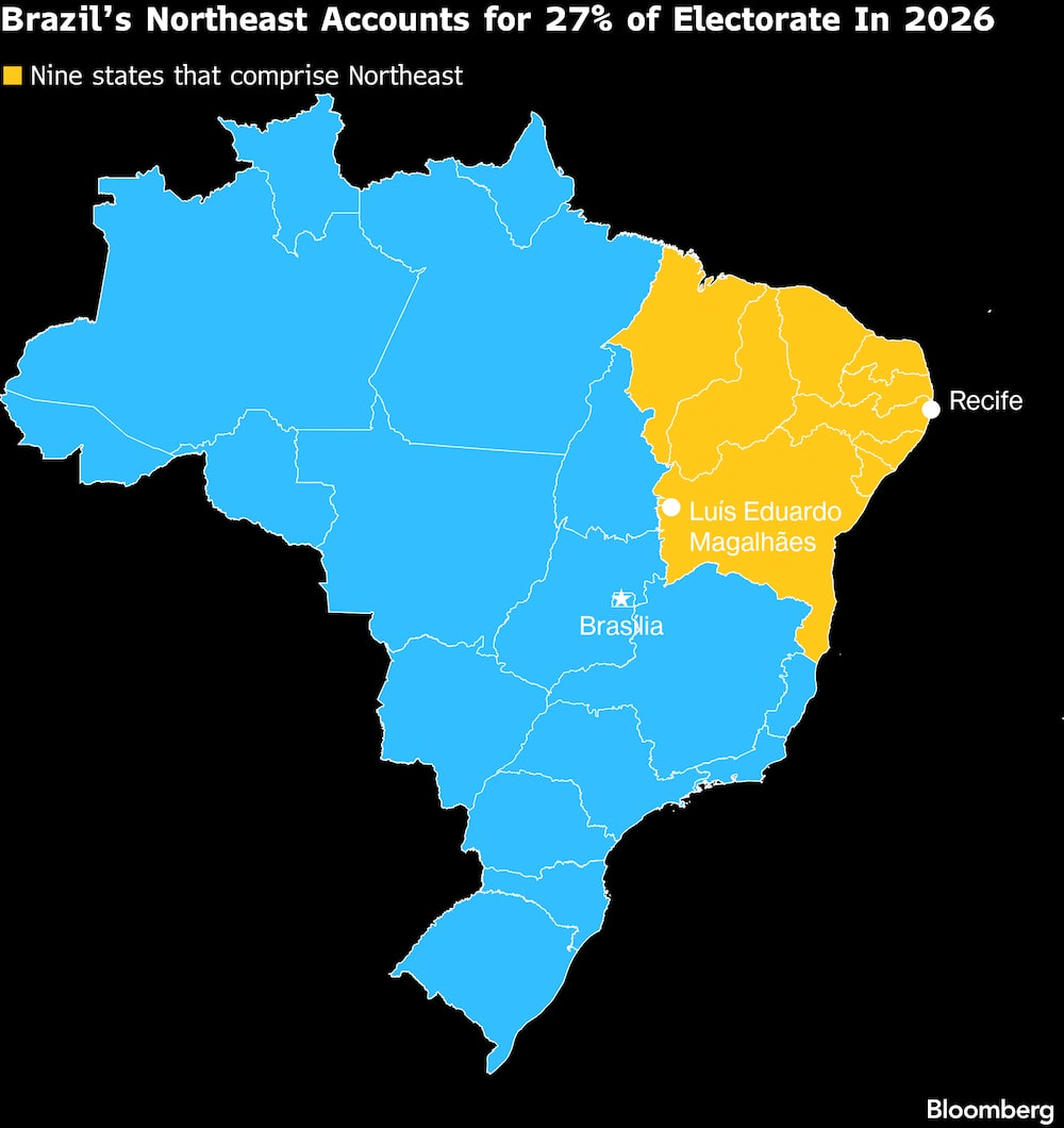 Nordeste do Brasil representa 27% do eleitorado em 2026 Nordeste do Brasil representa 27% do eleitorado em 2026