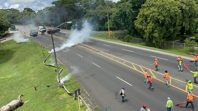 Oposición a contrato minero paraliza a Panamá; pérdidas llegarían a US$60 millones diarios Oposición a contrato minero paraliza a Panamá; pérdidas llegarían a US$60 millones diarios