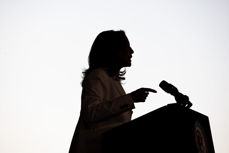 US Vice President Kamala Harris during a campaign event in Detroit, Michigan, US, on Wednesday, Aug. 7, 2024. The Harris campaign said they had raised more than $20 million since the Walz announcement on Tuesday, which they hailed as one of their best fundraising days. US Vice President Kamala Harris during a campaign event in Detroit, Michigan, US, on Wednesday, Aug. 7, 2024. The Harris campaign said they had raised more than $20 million since the Walz announcement on Tuesday, which they hailed as one of their best fundraising days.