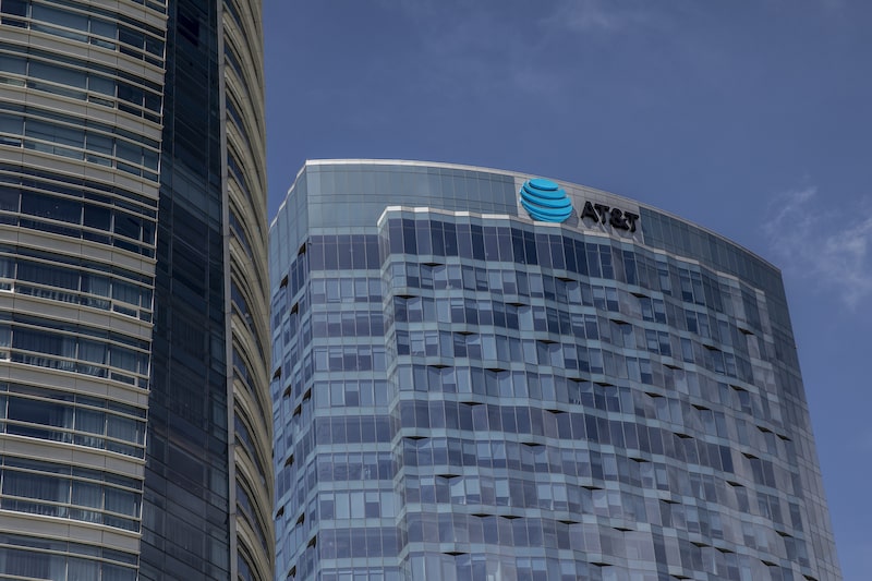 Signage is displayed outside AT&T Inc. headquarters in Mexico City, Mexico, on Sunday, Oct. 20, 2019. Elliott Management Corp., which acquired a $3.2 billion AT&T stake in one of its biggest bets ever, has proposed a plan it says would raise the telecom giant's share price by more than 50%. The idea is to cut costs and offload assets, including some of its Latin American assets. Signage is displayed outside AT&T Inc. headquarters in Mexico City, Mexico, on Sunday, Oct. 20, 2019. Elliott Management Corp., which acquired a $3.2 billion AT&T stake in one of its biggest bets ever, has proposed a plan it says would raise the telecom giant's share price by more than 50%. The idea is to cut costs and offload assets, including some of its Latin American assets.