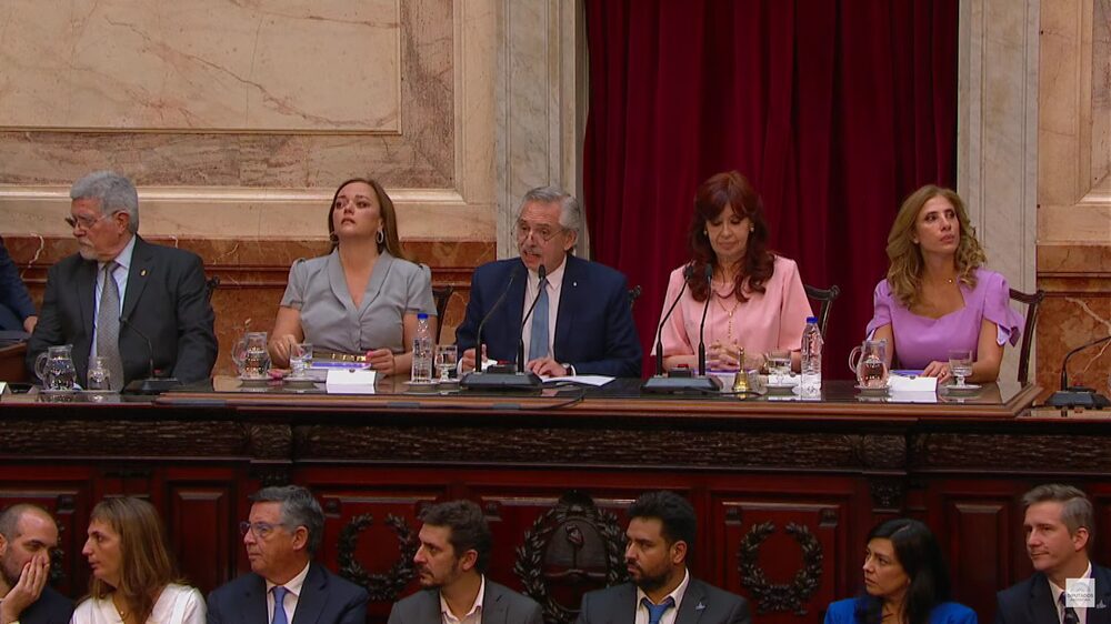 El presidente de la Nación encabezó la Asamblea Legislativa El presidente de la Nación encabezó la Asamblea Legislativa