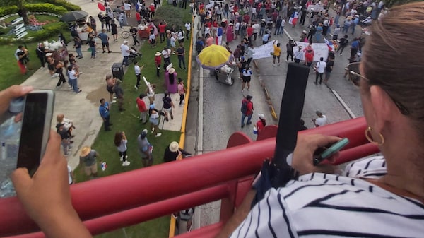 Firma del contrato ley de First Quantum genera manifestaciones en Panamá Firma del contrato ley de First Quantum genera manifestaciones en Panamá