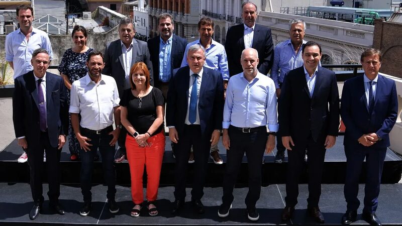 Los principales dirigentes de la mayor fuerza opositora Los principales dirigentes de la mayor fuerza opositora