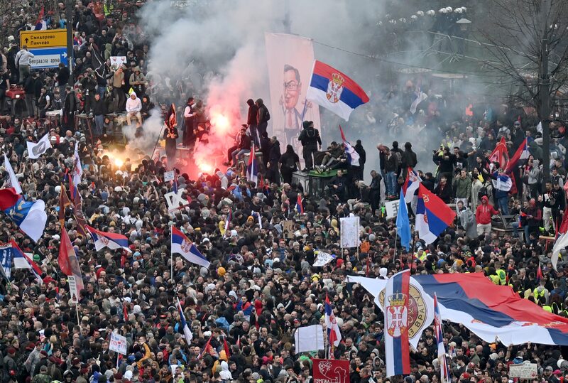 Anti-Government Protests Test Serbia's Long Time Ruler Anti-Government Protests Test Serbia's Long Time Ruler