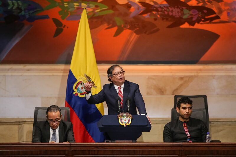 El presidente de Colombia, Gustavo Petro. El presidente de Colombia, Gustavo Petro.