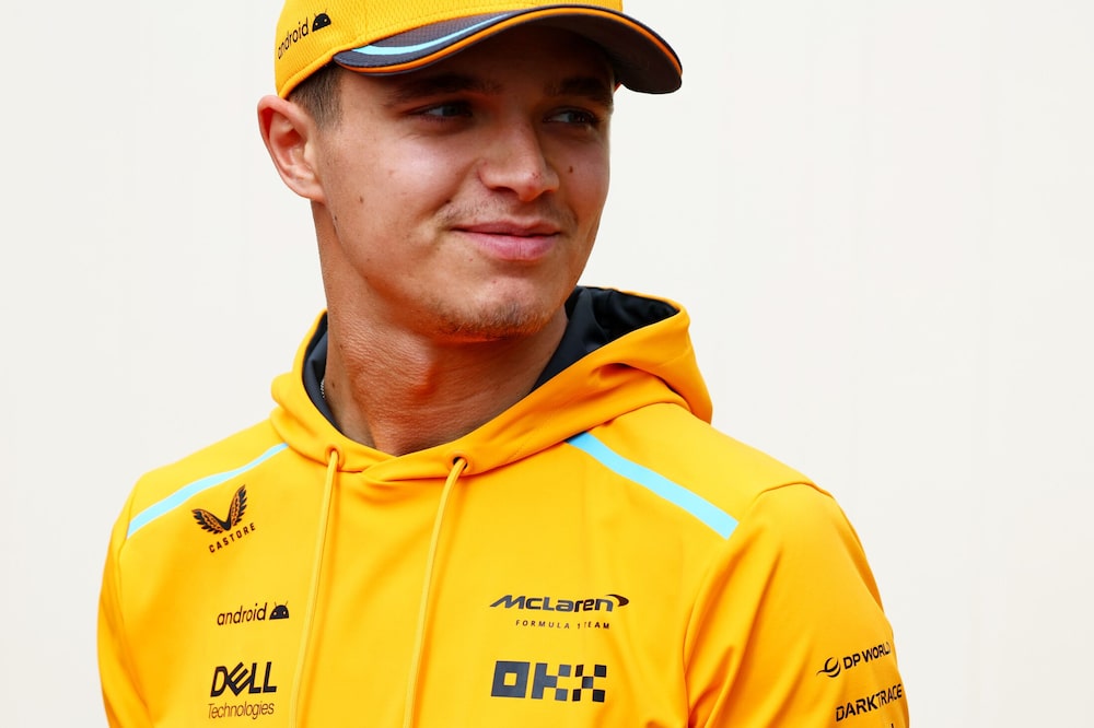 Lando Norris of McLaren. Lando Norris of McLaren.