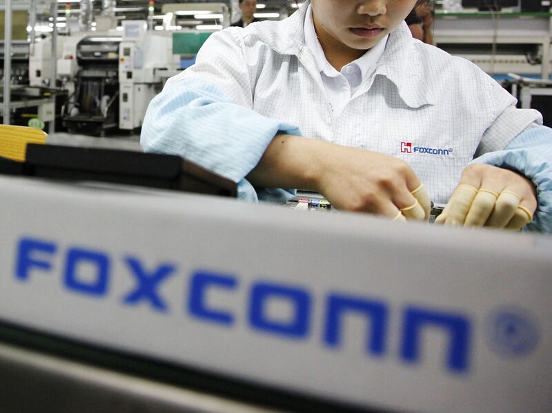 A Foxconn plant in Shenzhen, China. A Foxconn plant in Shenzhen, China.