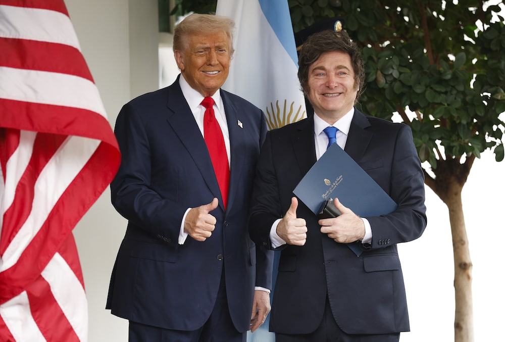 Trump y Milei Trump y Milei