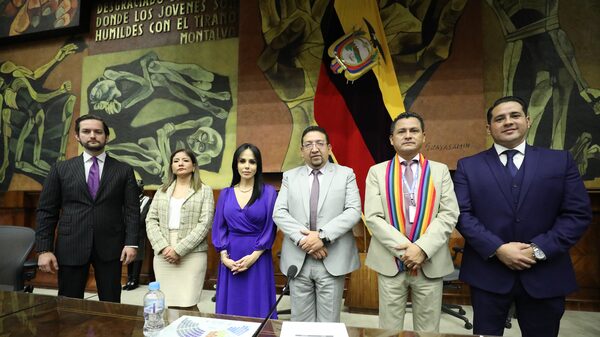 Así quedó conformada la nueva directiva del Legislativo de Ecuador Así quedó conformada la nueva directiva del Legislativo de Ecuador