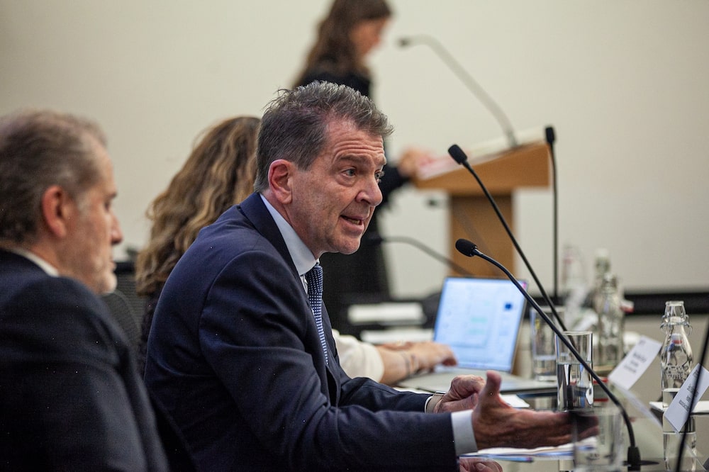 Emilio Romano, presidente de la Asociación de Bancos de México, durante una conferencia de prensa en Ciudad de México. (Foto: Cortesía ABM) Emilio Romano, presidente de la Asociación de Bancos de México, durante una conferencia de prensa en Ciudad de México. (Foto: Cortesía ABM)