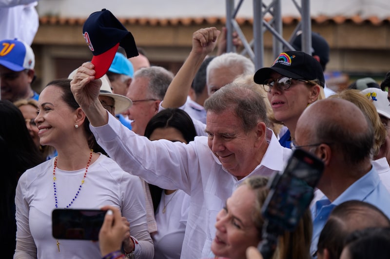 Edmundo González, candidato presidencial en las elecciones de Venezuela 2024 Edmundo González, candidato presidencial en las elecciones de Venezuela 2024
