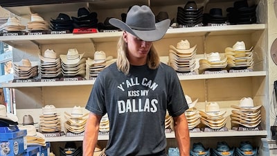 ¿Cowboy noruego?: la camiseta y el mapache de Erling Haaland impulsan ventas de moda vaquera ¿Cowboy noruego?: la camiseta y el mapache de Erling Haaland impulsan ventas de moda vaquera