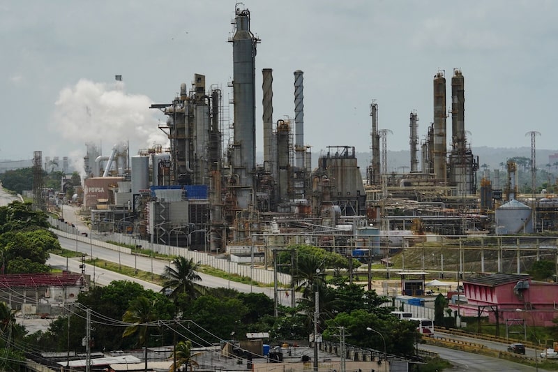 A refinaria El Palito, da Petroleos de Venezuela, em 9 de março de 2022. (Foto: Manaure Quintero/Bloomberg) A refinaria El Palito, da Petroleos de Venezuela, em 9 de março de 2022. (Foto: Manaure Quintero/Bloomberg)