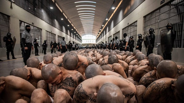 Megacárcel de Bukele en El Salvador: Así está a seis meses de su inauguración Megacárcel de Bukele en El Salvador: Así está a seis meses de su inauguración