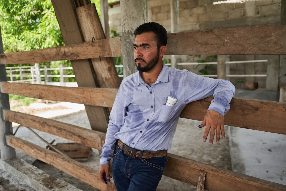 Gómez at his livestock ranch in Villa Comaltitlan, Chiapas. Photographer: Mauricio Palos/Bloomberg Gómez at his livestock ranch in Villa Comaltitlan, Chiapas. Photographer: Mauricio Palos/Bloomberg