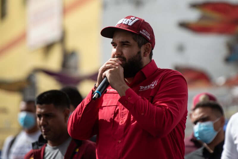 Nicolás Maduro Guerra, hijo de Nicolás Maduro, es diputado de la Asamblea Nacional y una de las piezas clave en el PSUV. Nicolás Maduro Guerra, hijo de Nicolás Maduro, es diputado de la Asamblea Nacional y una de las piezas clave en el PSUV.