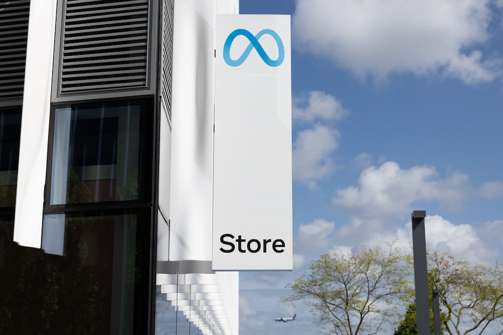 The Meta store in Burlingame, California, US, on Sunday, April 26, 2026. Meta Platforms Inc. is scheduled to release earnings figures on April 29. Photographer: Benjamin Fanjoy/Bloomberg The Meta store in Burlingame, California, US, on Sunday, April 26, 2026. Meta Platforms Inc. is scheduled to release earnings figures on April 29. Photographer: Benjamin Fanjoy/Bloomberg