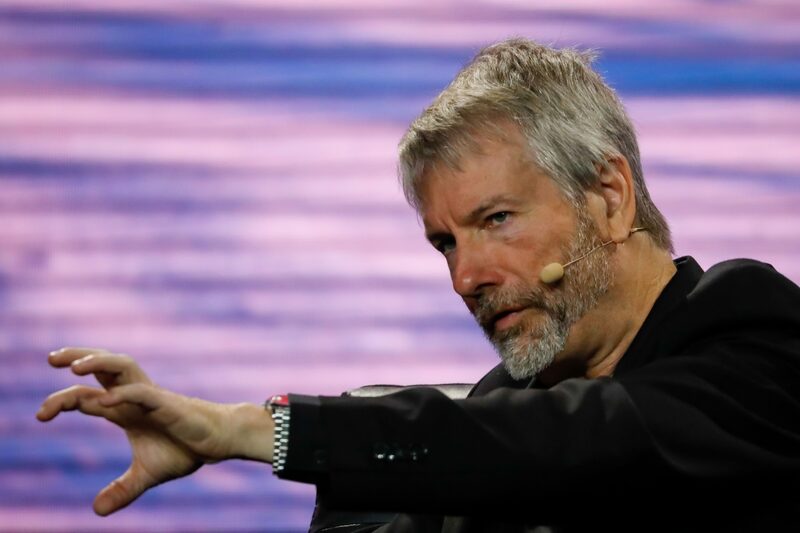 Michael Saylor, antiguo CEO y actual Presidente Ejecutivo de MicroStrategye. Michael Saylor, antiguo CEO y actual Presidente Ejecutivo de MicroStrategye.