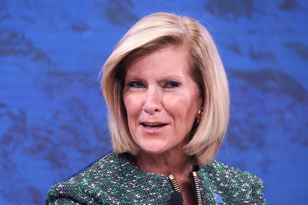 Mary Callahan Erdoes en el Foro Económico Mundial en Davos, el 17 de enero. Fotógrafo: Hollie Adams/Bloomberg Mary Callahan Erdoes en el Foro Económico Mundial en Davos, el 17 de enero. Fotógrafo: Hollie Adams/Bloomberg