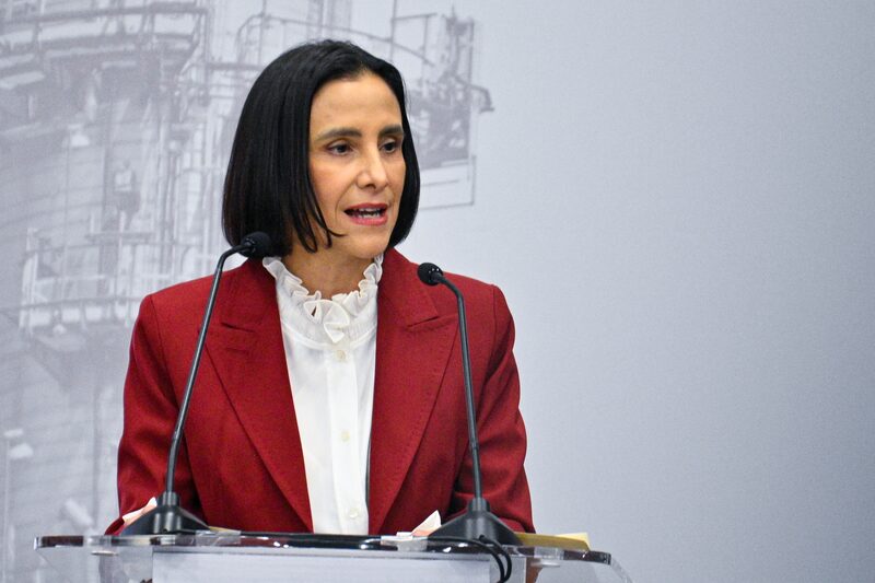 Luz Elena González, secretaria de Energía, durante la Presentación del Plan Estratégico de Pemex el 5 de agosto de 2025. Luz Elena González, secretaria de Energía, durante la Presentación del Plan Estratégico de Pemex el 5 de agosto de 2025.