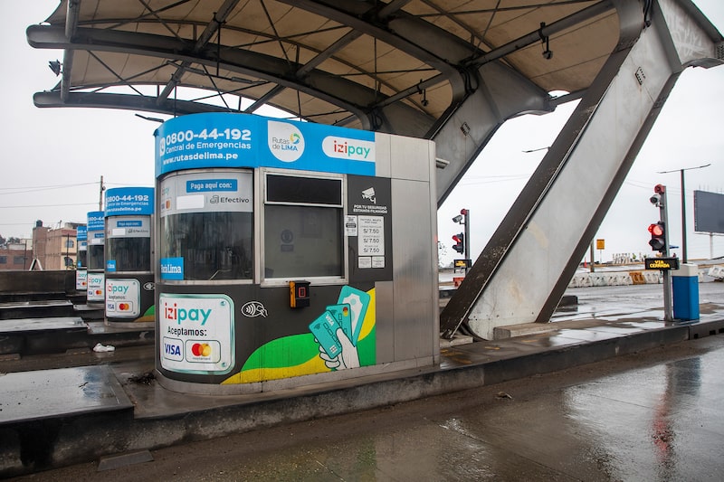 Cabinas de peaje de Rutas de Lima cerradas en la carretera Panamericana Sur en Lima, Perú, el 22 de junio de 2025. Fotógrafo: Fabiola Granda/Bloomberg. Cabinas de peaje de Rutas de Lima cerradas en la carretera Panamericana Sur en Lima, Perú, el 22 de junio de 2025. Fotógrafo: Fabiola Granda/Bloomberg.