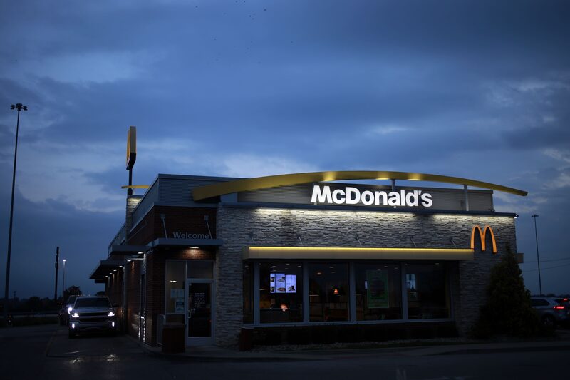 A McDonald's Corp. fast food restaurant in Simpsonville, Kentucky, U.S., on Thursday, Oct. 21, 2021. McDonald's Corp. is scheduled to release earnings figures on October 27. Photographer: Luke Sharrett/Bloomberg A McDonald's Corp. fast food restaurant in Simpsonville, Kentucky, U.S., on Thursday, Oct. 21, 2021. McDonald's Corp. is scheduled to release earnings figures on October 27. Photographer: Luke Sharrett/Bloomberg