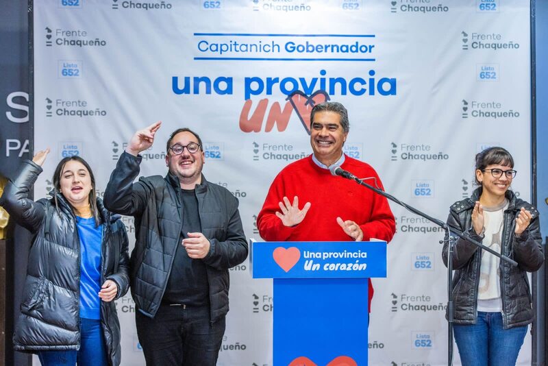 Foto: Twitter Jorge Capitanich. Foto: Twitter Jorge Capitanich.