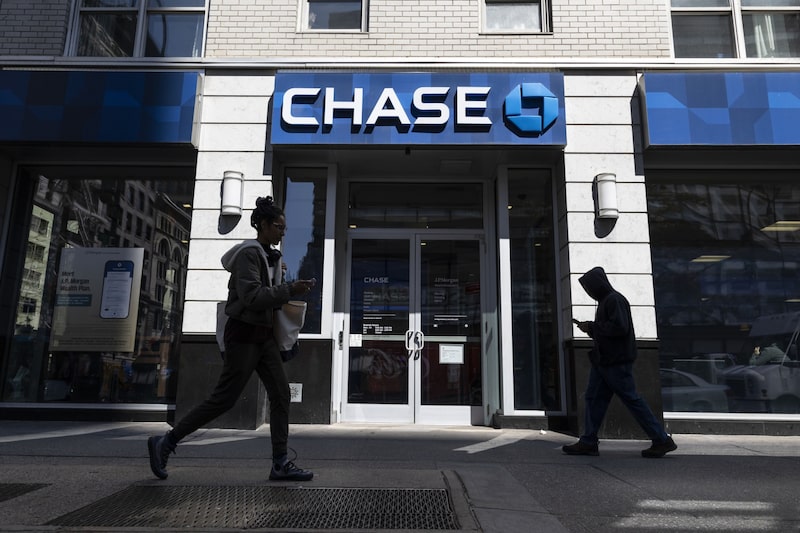 Una sucursal del banco Chase en Nueva York, EEUU, el miércoles 29 de marzo de 2023. Una sucursal del banco Chase en Nueva York, EEUU, el miércoles 29 de marzo de 2023.