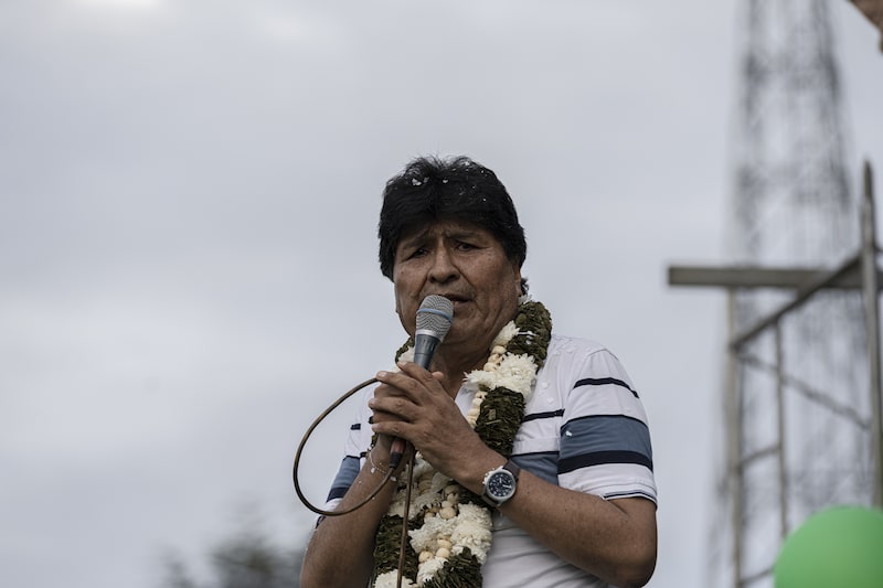 Former Bolivian President Evo Morales Proclaims Election Campaign Former Bolivian President Evo Morales Proclaims Election Campaign