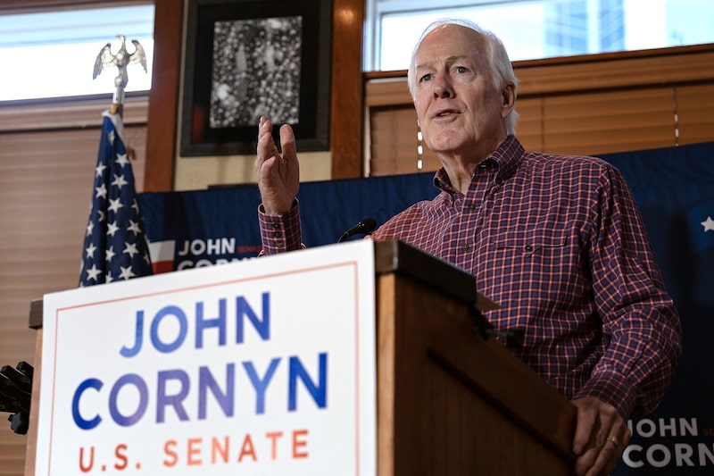 John Cornyn.
Foto: Danielle Villasana/Getty Images John Cornyn.
Foto: Danielle Villasana/Getty Images