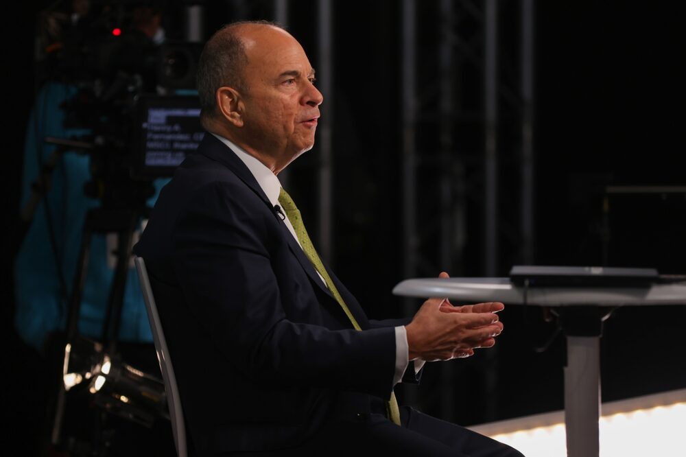 Henry Fernandez, presidente y CEO de MSCI Inc. Fotógrafo: Emily Macinnes/Bloomberg Henry Fernandez, presidente y CEO de MSCI Inc. Fotógrafo: Emily Macinnes/Bloomberg