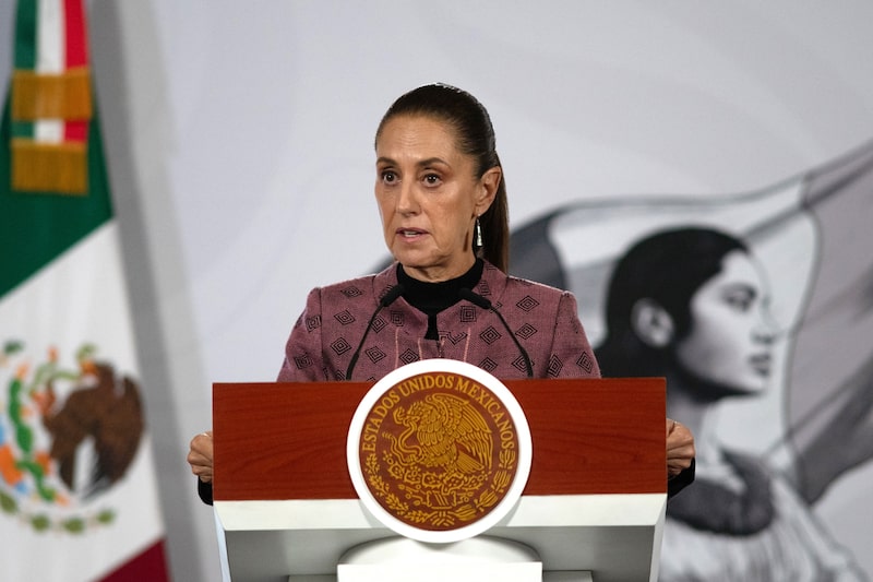 Claudia Sheinbaum, presidenta de México. Claudia Sheinbaum, presidenta de México.