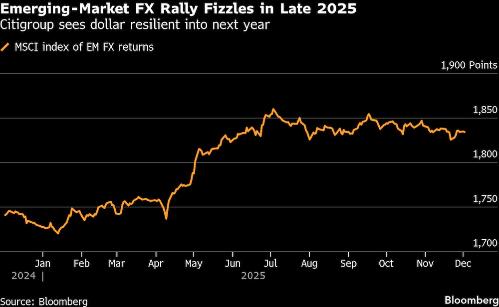 Citigroup prevé que el dólar se mantenga fuerte durante el próximo año. Citigroup prevé que el dólar se mantenga fuerte durante el próximo año.