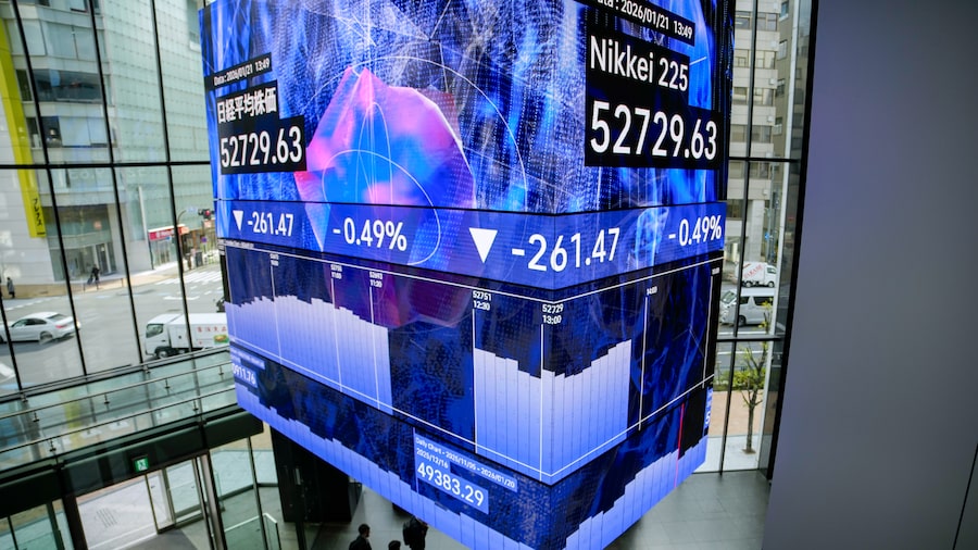 Acciones asiáticas caen tras ola de ventas liderada por el sector tecnológico en EE.UU. Acciones asiáticas caen tras ola de ventas liderada por el sector tecnológico en EE.UU.